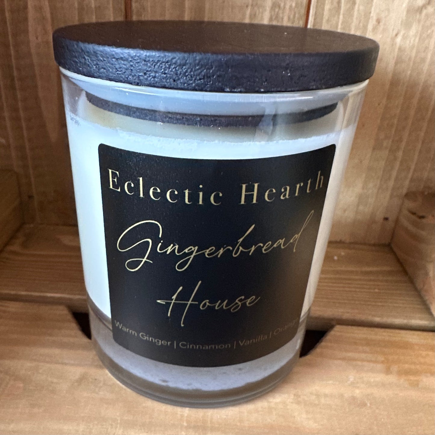 Gingerbread House Candle