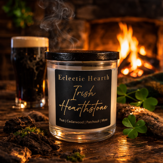Irish Hearthstone Candle